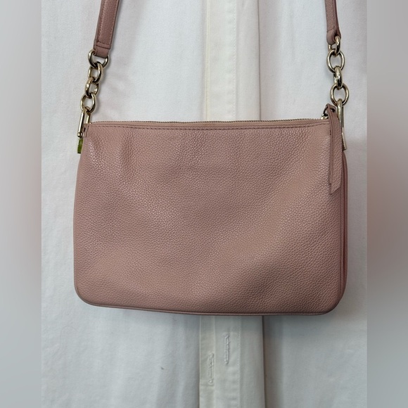 Kate Spade Leila Triple Gusset Crossbody In Rose Smoke - Picture 5 of 8